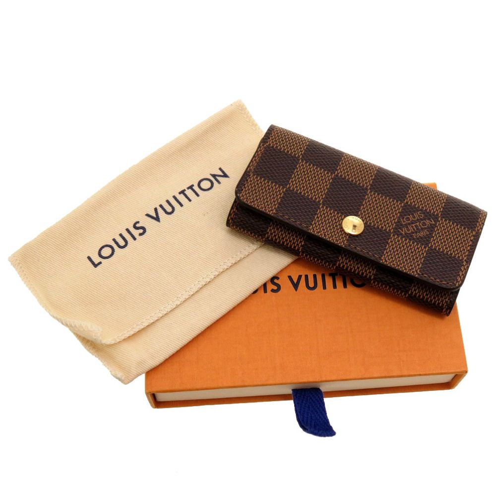 未使用 ルイ ヴィトン ダミエ ミュルティクレ4 N62631 4連 キーケース LV 0131  LOUIS VUITTON