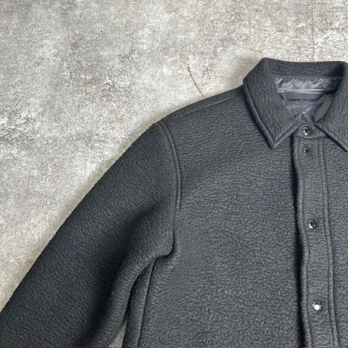 MONCLER モンクレール 25SS フリースシャツ ブラック Ron Herman ロン 