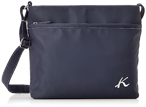 WEB色ダークブルー／ホワイトステッチ 紺 10901 キタムラ 斜め