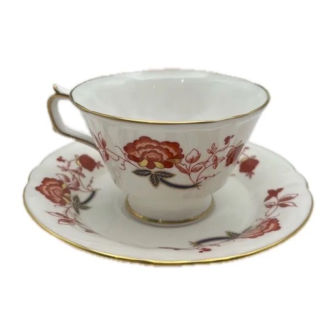▽ROYAL CROWN DERBY ロイヤルクラウンダービー バリ カップ&ソーサー