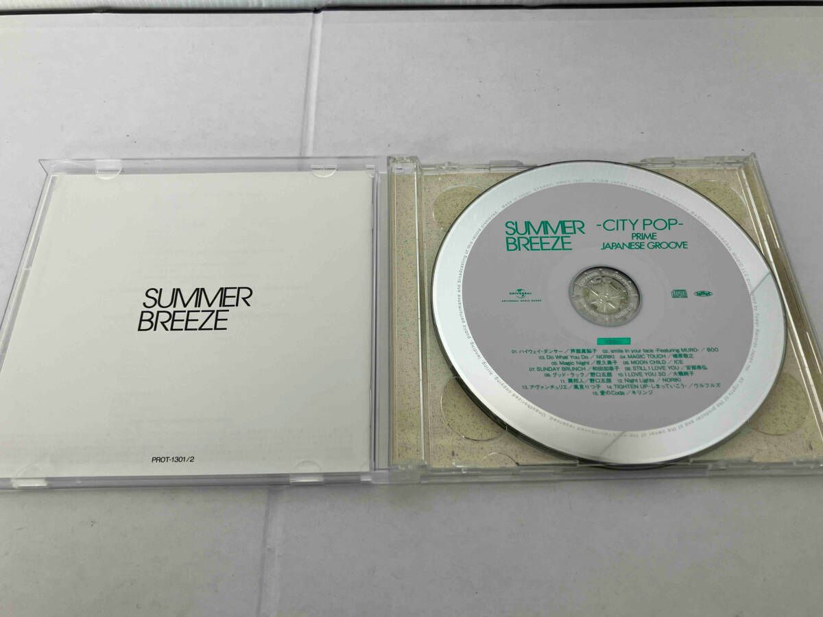オムニバス) CD SUMMER BREEZE -CITY POP- PRIME JAPANESE