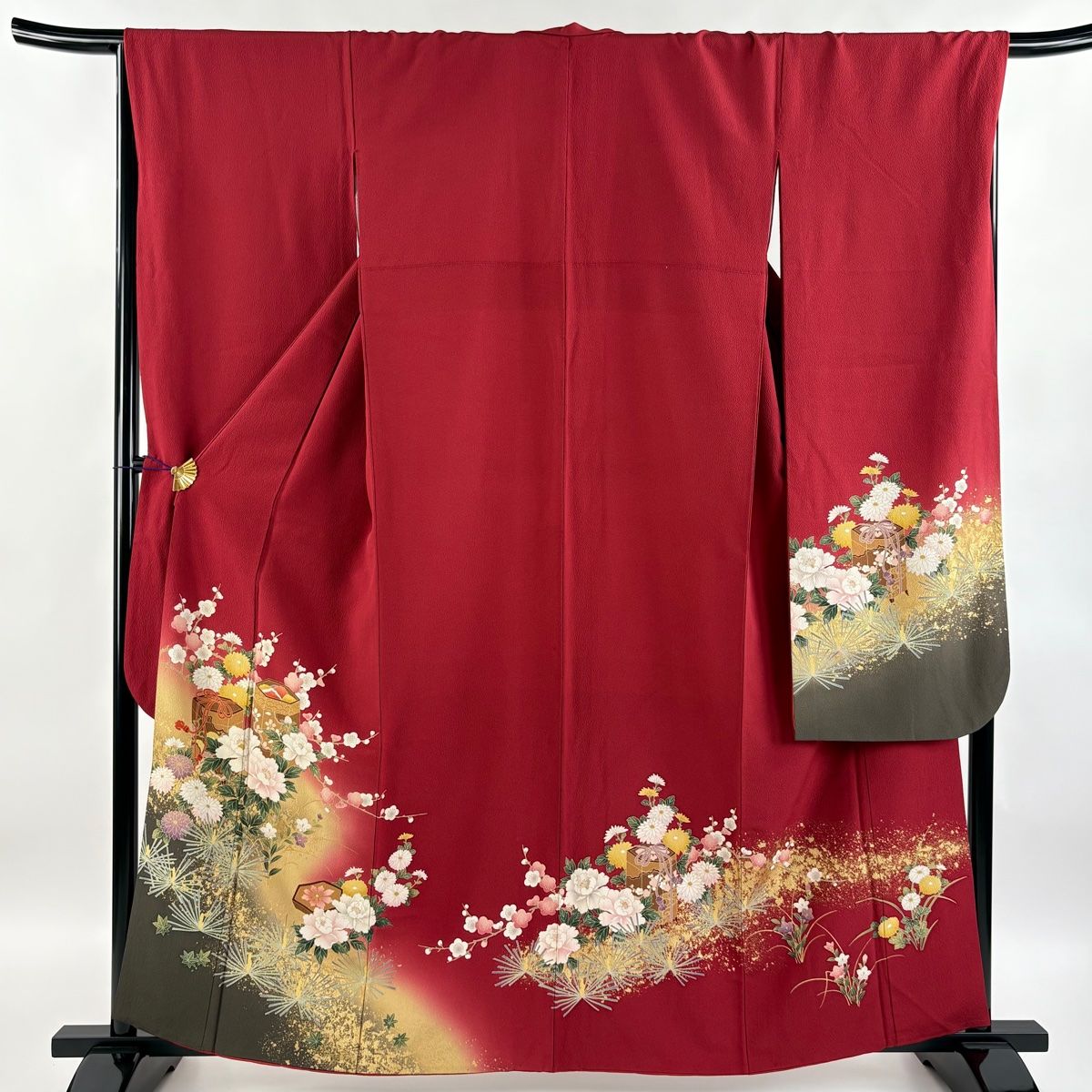 振袖 豪華 牡丹 総絞り 振りぼかし 身丈158cm 振袖 豪華 牡丹 総絞り 振りぼかし 身丈158cm きもののやまと