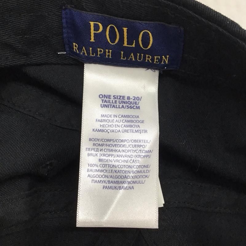 POLO RALPH LAUREN ポロラルフローレン 帽子 キャップ コットン ロゴ