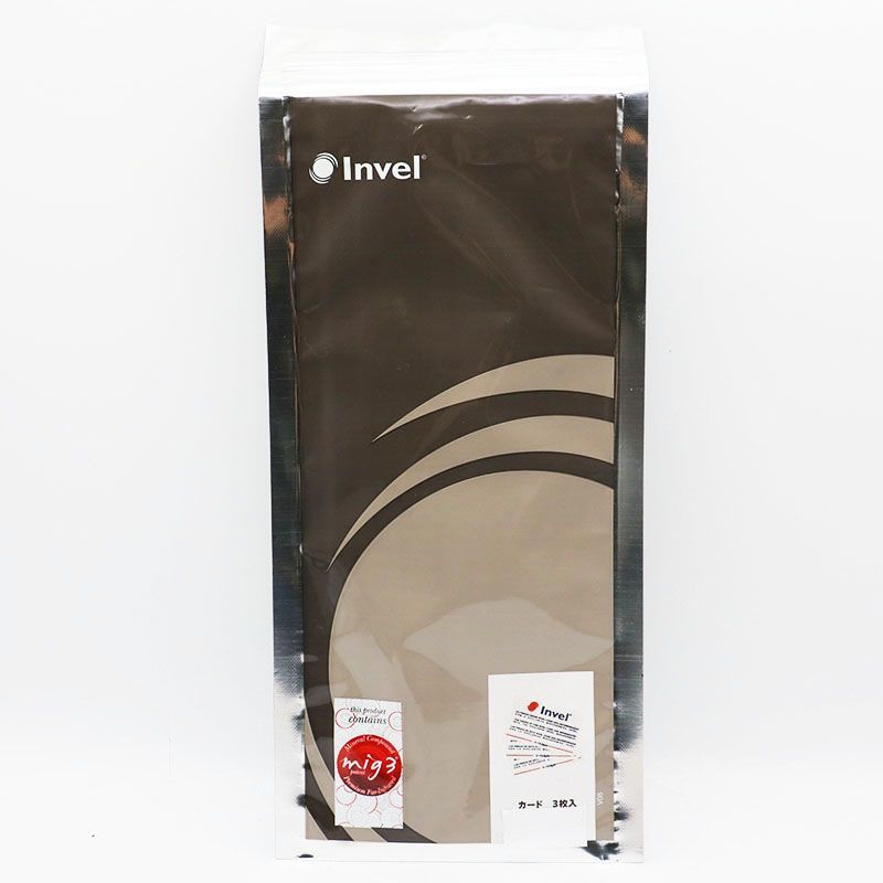 新品未使用 インヴェル Invel カード3枚入り （mig3 アクティブ