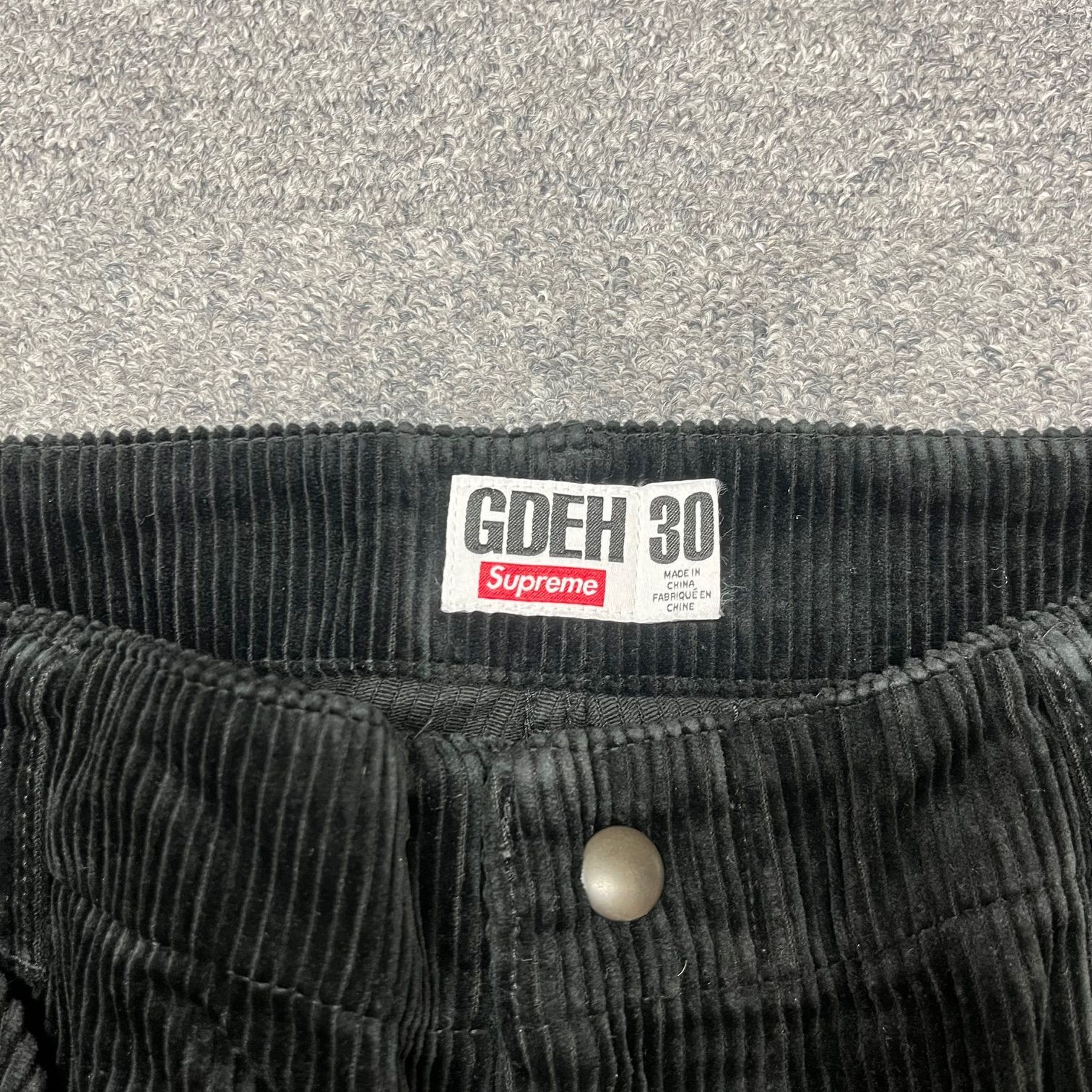 Supreme x GOODENOUGH Corduroy Military パンツ Supreme