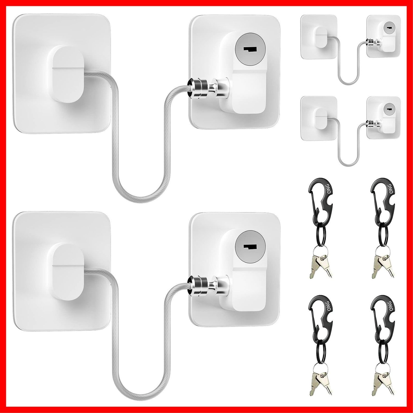 ガラスショーケース　25.5cm 三協 アルミ 旧立山 アルミ 勝手口 錠：錠[PKT1549]