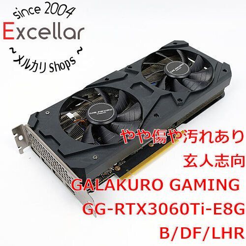 bn:4] 玄人志向グラボ GALAKURO GAMING GG-RTX3060Ti-E8GB/DF