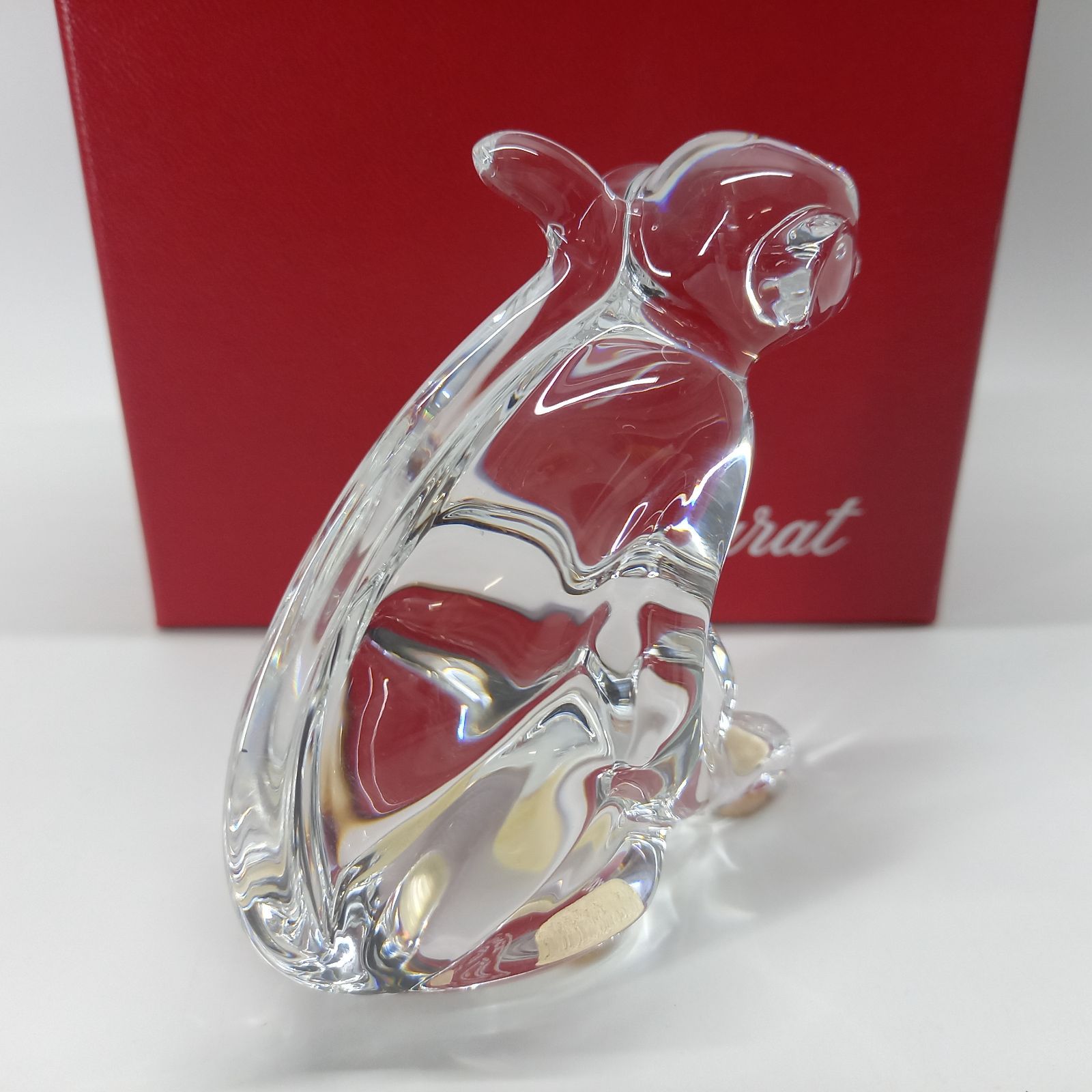 Baccarat バカラ 干支 申 猿 クリスタル置物 楽天市場】バカラ クリスタル 干支 申 サル モンキー ゴールド