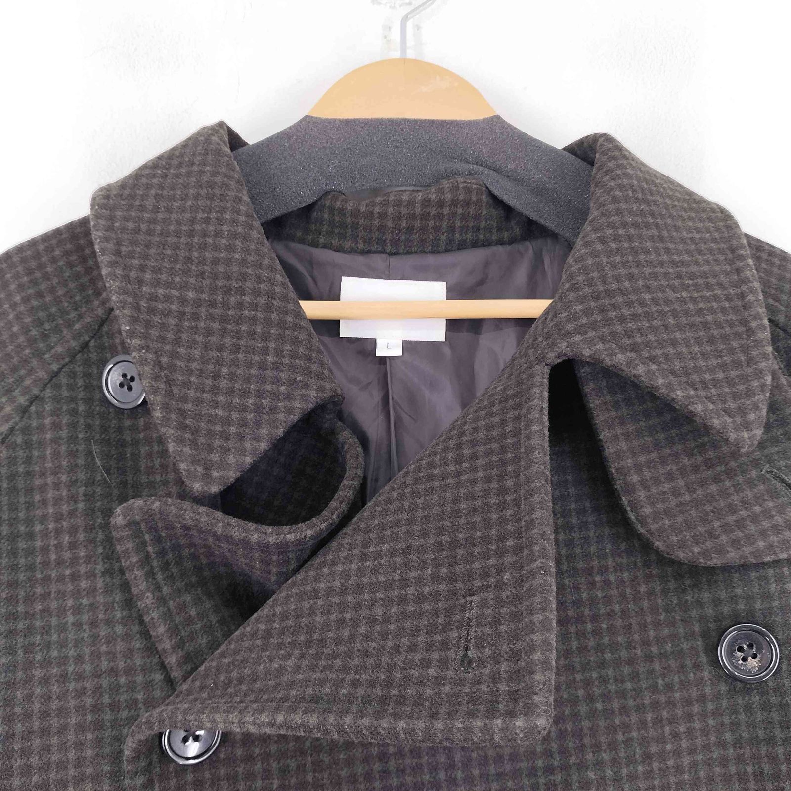 エマクローズ EMMA CLOTHES オーバーサイズメルトンダブルヨーク