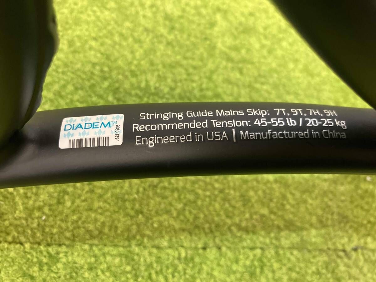 一流の素材、完璧な品質! 硬式テニスラケット|DIADEM|NOVA 105L|グリップサイズ2