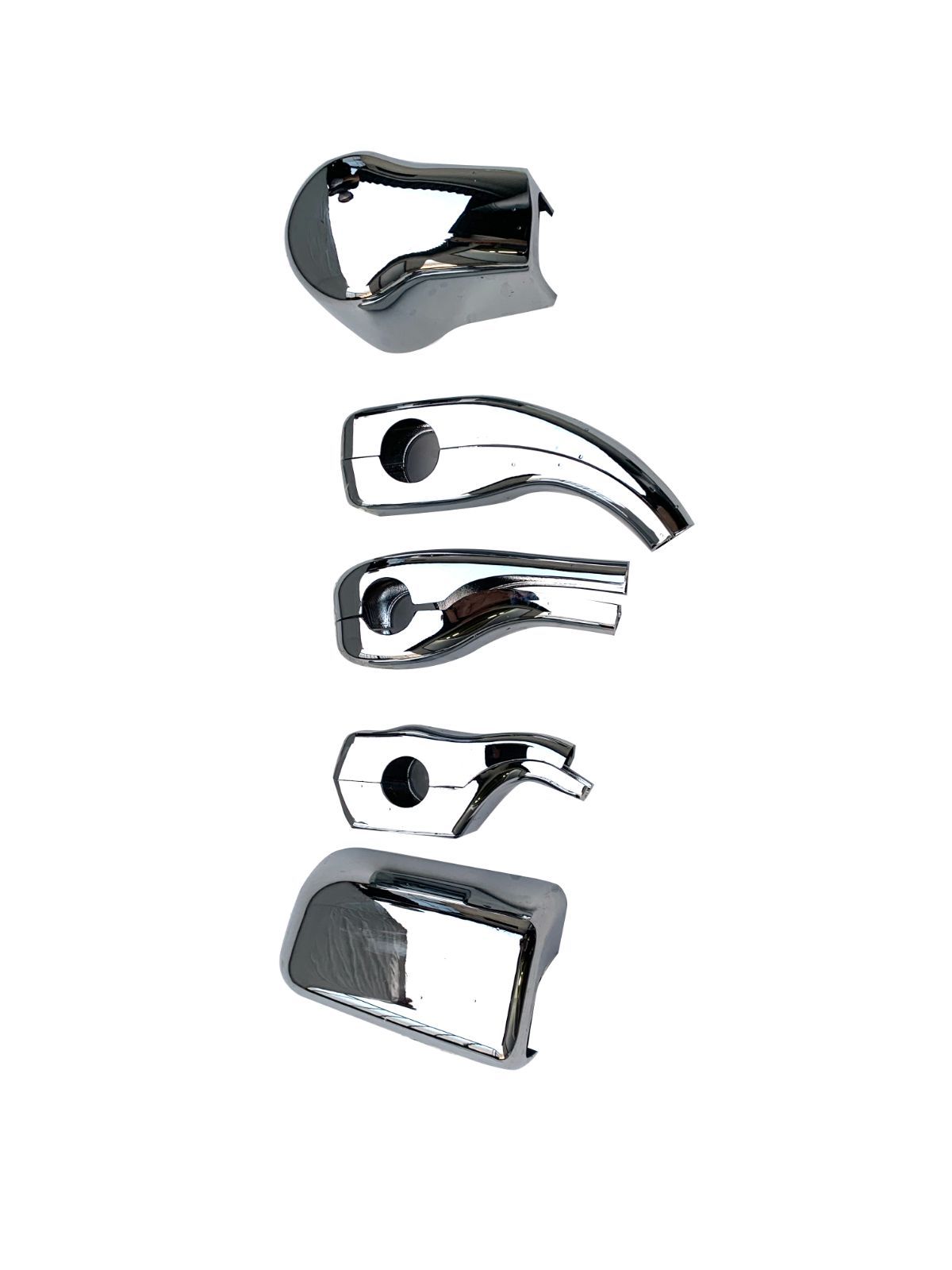 日野 エアループ プロフィア メッキ サブ ミラー ステー カバー 5点セット 日野 エアループ プロフィア メッキ サブ ミラー ステー カバー 5点