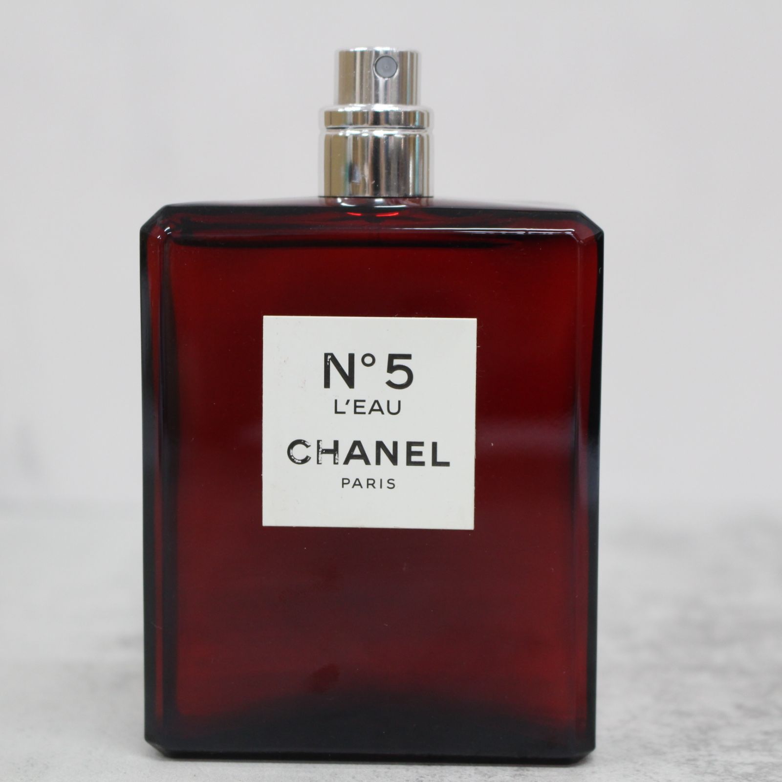 S618)【限定品】CHANEL N°5 ロー オードゥ トワレット 赤ボトル - メルカリ