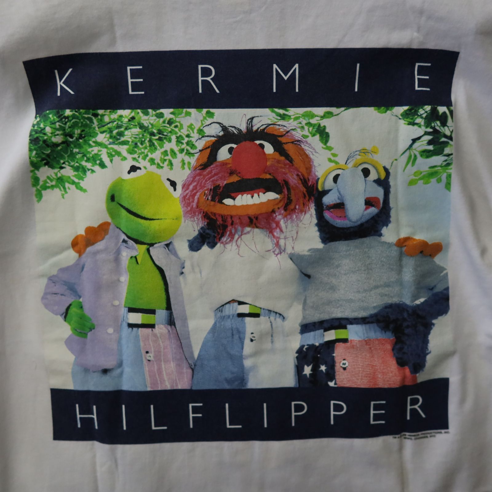 90s Vintage US古着☆JIM HENSON ジム ヘンソン 半袖 両面プリント T