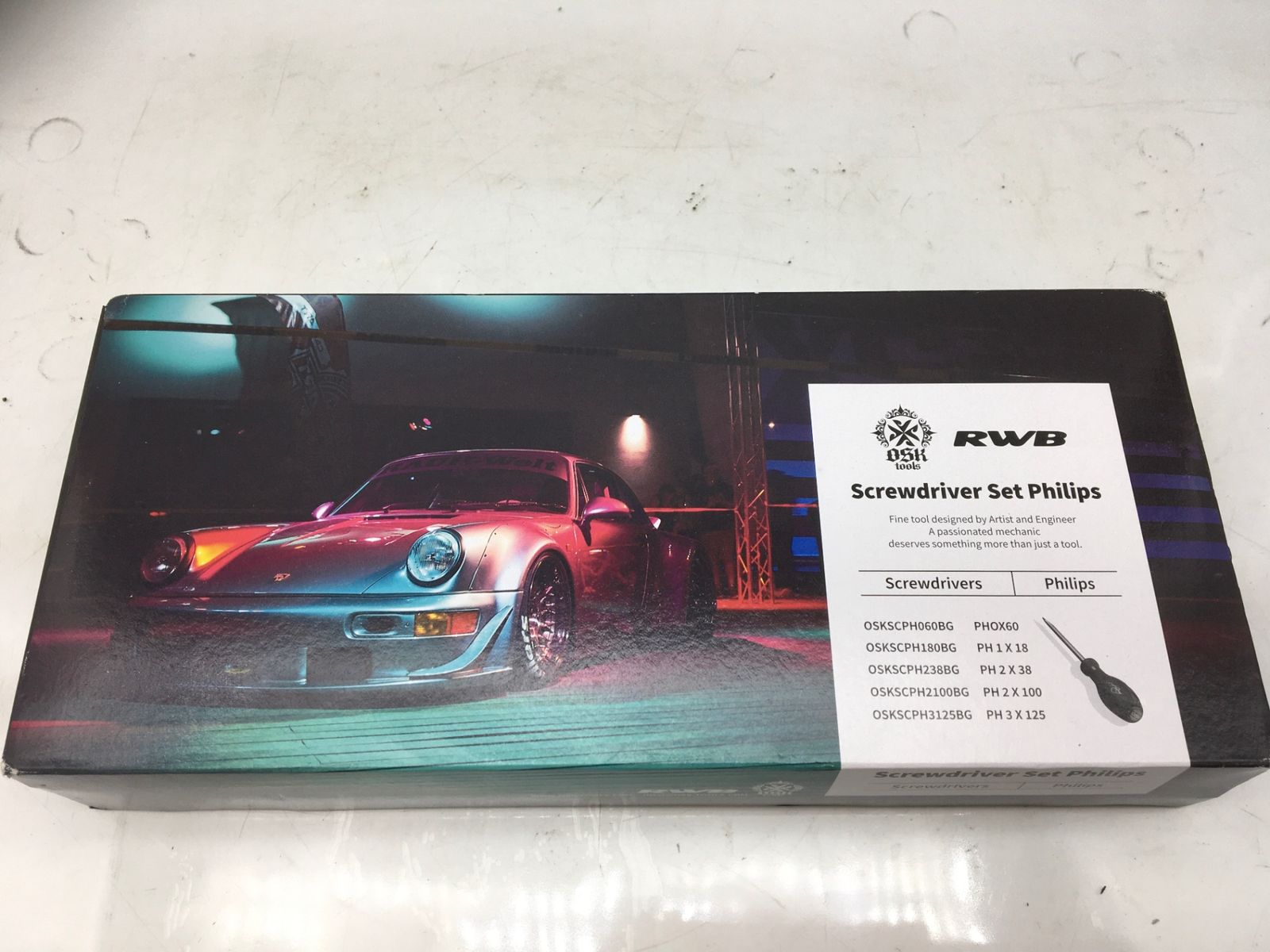 新作大登場！！ 〇OSKTools×RWB プラスドライバー 5本SET ITEM3O6GKZAX エコツール知立店 M02