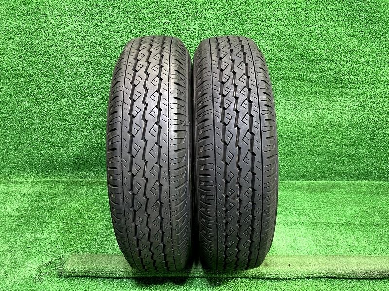 BRIDGESTONE サマー ブリヂストン V600 165R13 8PR 2本 7ミリ 2021年