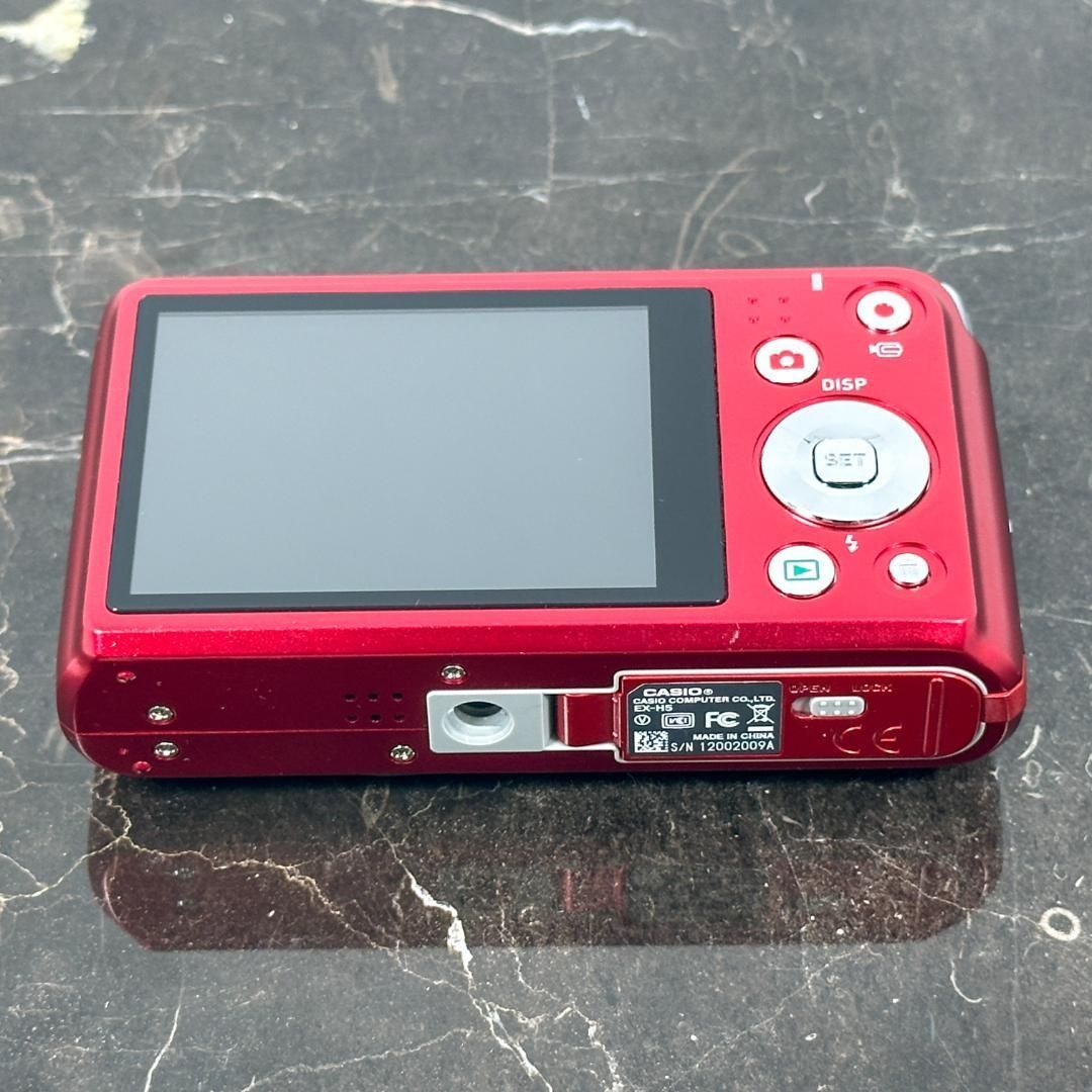 【美品】CASIO EXILIM EX-H5 レッド デジタルカメラ Casio Exilim EX-H5 Digital Camera (Red) EX-H5RD B&H Photo Video