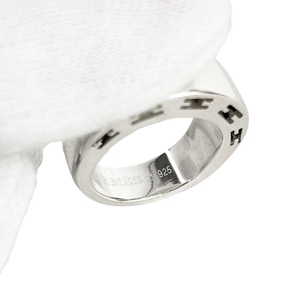 □新同□磨き済□ エルメス クラルテ リング 指輪 アクセサリー SV925  