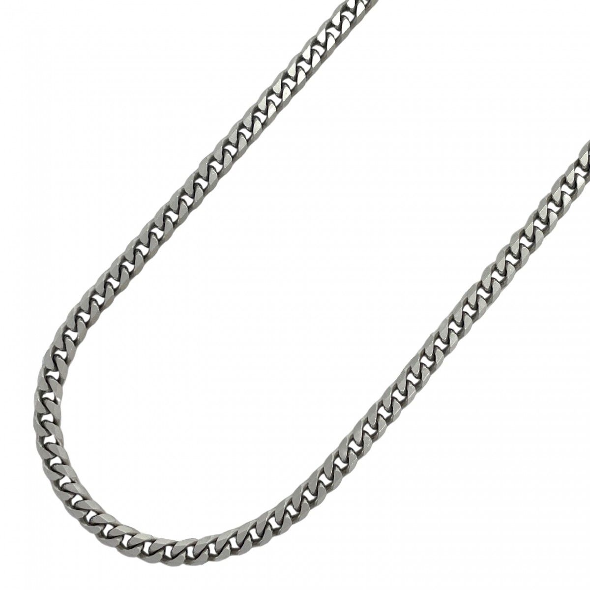 5khe017】喜平 ネックレス Pt850 プラチナ 8面 シングル 41.8cm 30.3g  