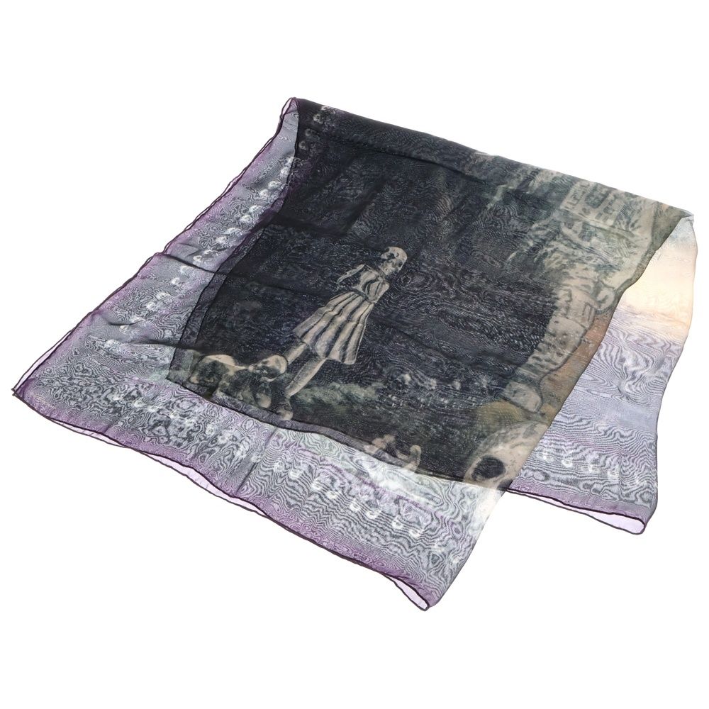 クロムハーツ　フォッティスカーフ クロムハーツ+ SILK CEILING SCARF スカーフ バンダナ (CHROME