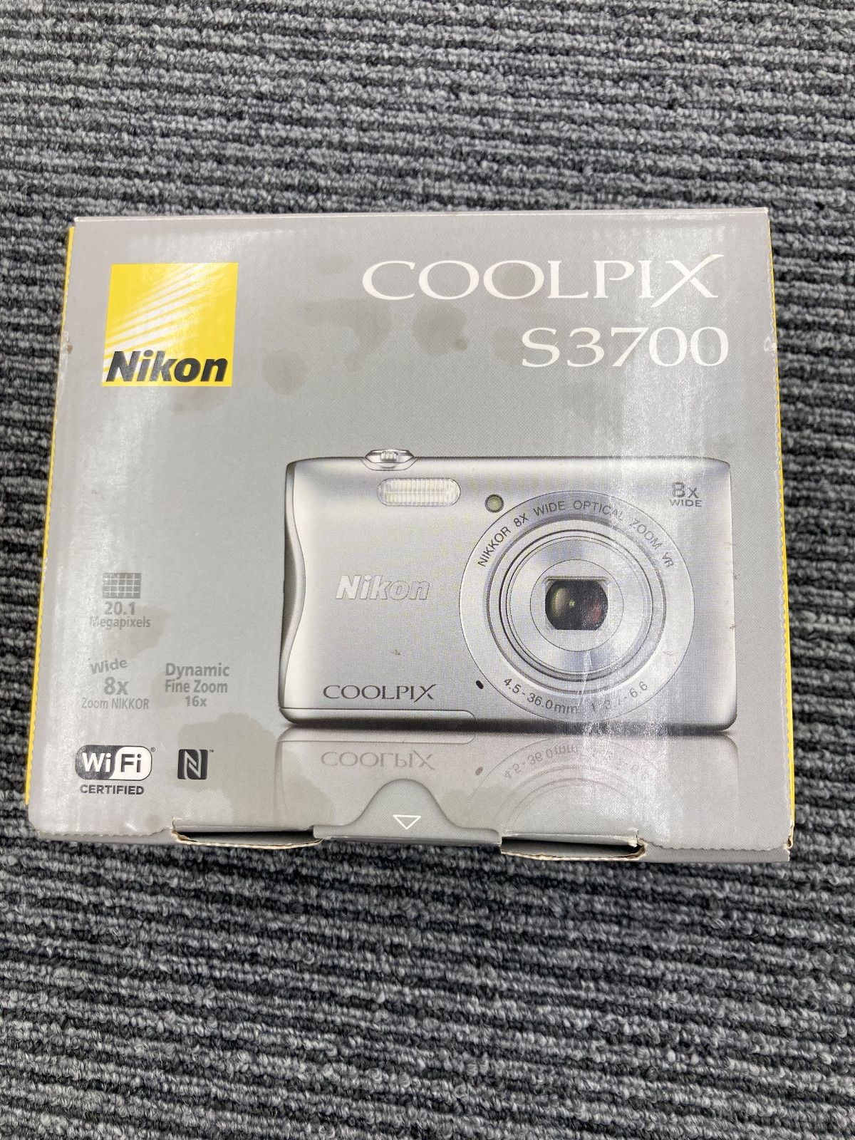 KD 006 Nikon ニコン COOLPIX S 3700 レンズ 4 5 36 0 mm 1 3 7 6 コンパクトデジタルカメラ