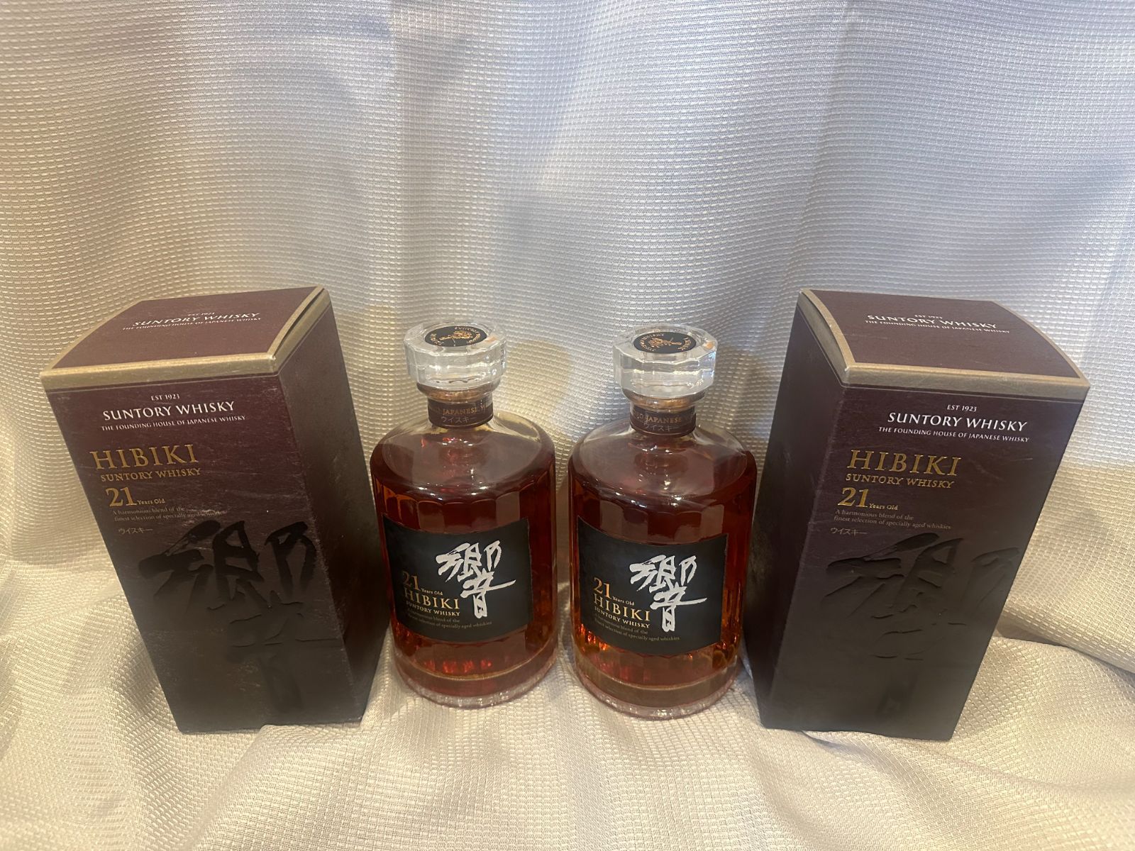 サントリーウイスキー 響21年 700ml　新品未開封 2本 サントリー 響 21年 43% 700ml 箱付 ウイスキー – SAKE People