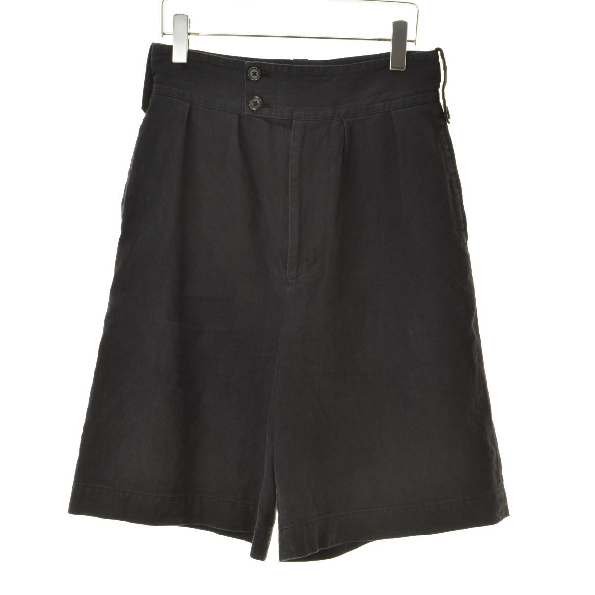 MARGARETHOWELL 22SS 578-2141001 LINEN COTTON TWILL リネンコットンツイルハーフパンツ