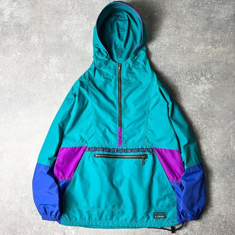 llbean アノラックジャケット　ナイロンジャケット　80s コメリ 通販 llbean ナイロン ジャケット 80s USA製 LLBean チロリアン