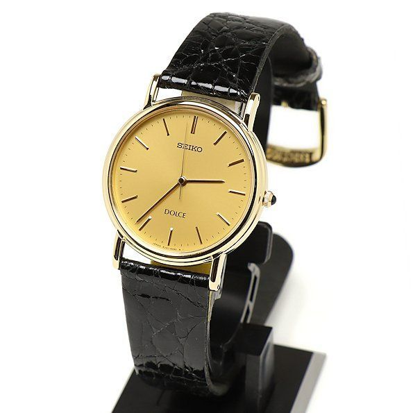 新着商品 【稼働品】SEIKO DOLCE メンズ腕時計 クォーツ