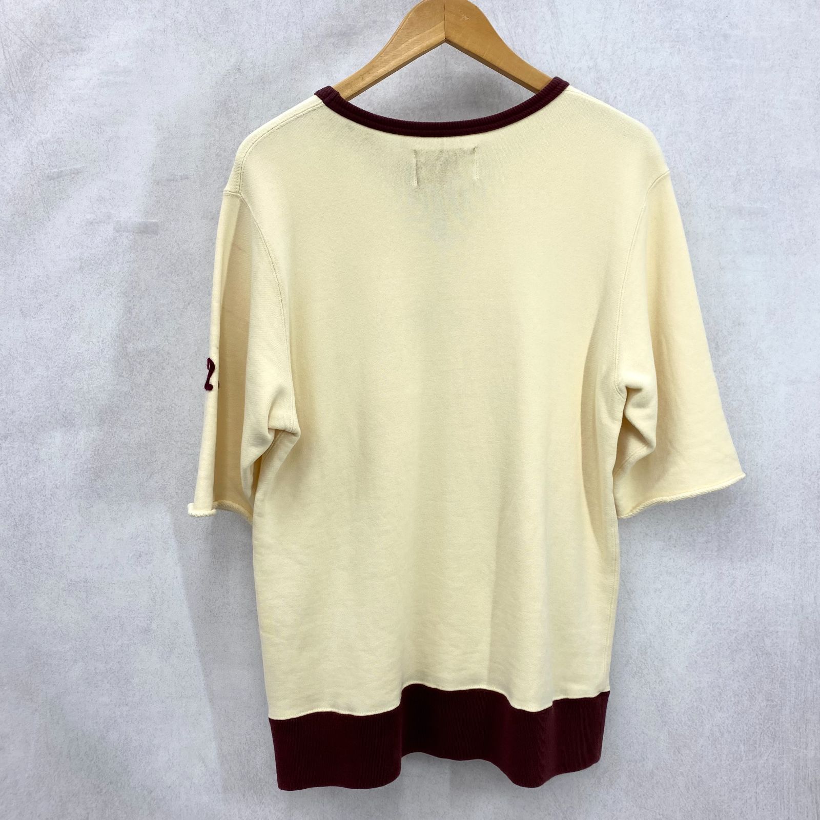 WEIRDO 半袖 スウェット ロゴ WRD-16-SS-28 トップス S イエロー 