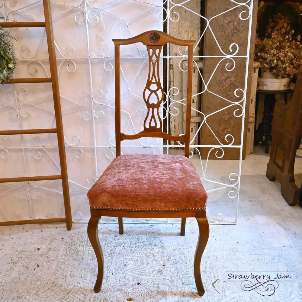 L3705-222-1 英国アンティーク チッペンデールチェア サロンチェア ヴィクトリアン アンティークチェア キッチンチェア チェア ダイニングチェア マホガニー イギリス