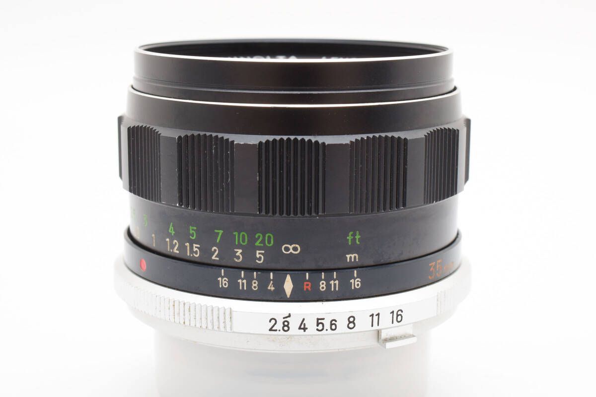 ☆ミノルタ MINOLTA MC W.ROKKOR-HG 35mm F2.8 ☆ T1＃4718 - メルカリ