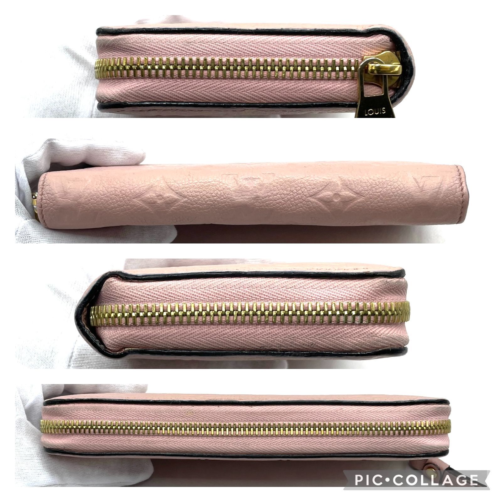 240】LOUIS VUITTON ルイヴィトン モノグラム アンプラント ジッピー 