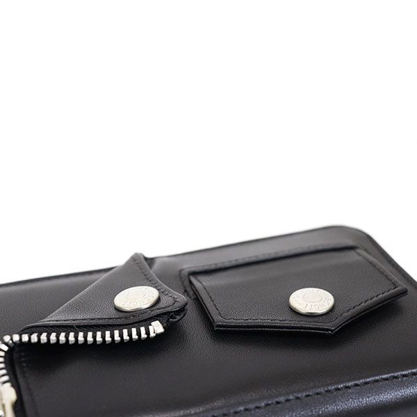 Schott レザー ライダース ジップ ロングウォレット LEATHER RIDERS ZIP WALLET/レザー ライダース ジップウォレット