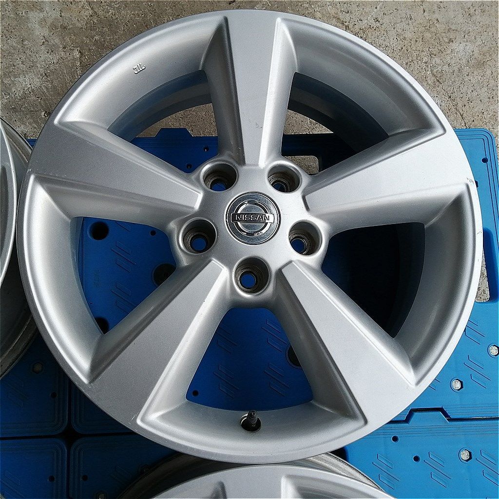 日産純正 17インチ アルミホイール 17x6.5J 4本セット デュアリス