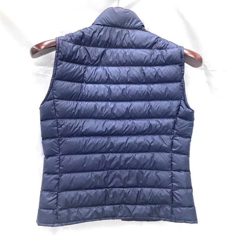 モンクレール MONCLER LIANE GILET リアーネ ダウンベスト ベスト サイズ0 ネイビー 2017年 【中古】MK-424 - メルカリ