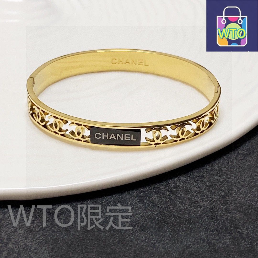 今日特価】Chanel シャネル オープンワーク ブレスレット - メルカリ