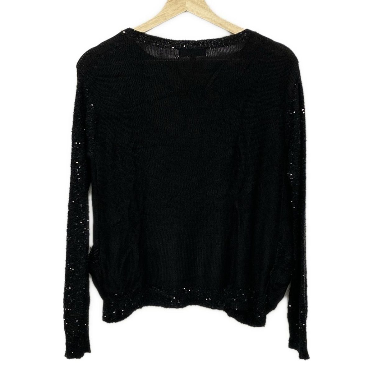 ドゥロワー Drawer 長袖セーター サイズ2 M 黒 レディース タートルネック トップス Drawer(ドゥロワー) 長袖セーター サイズ2 M レディース美品 - 黒