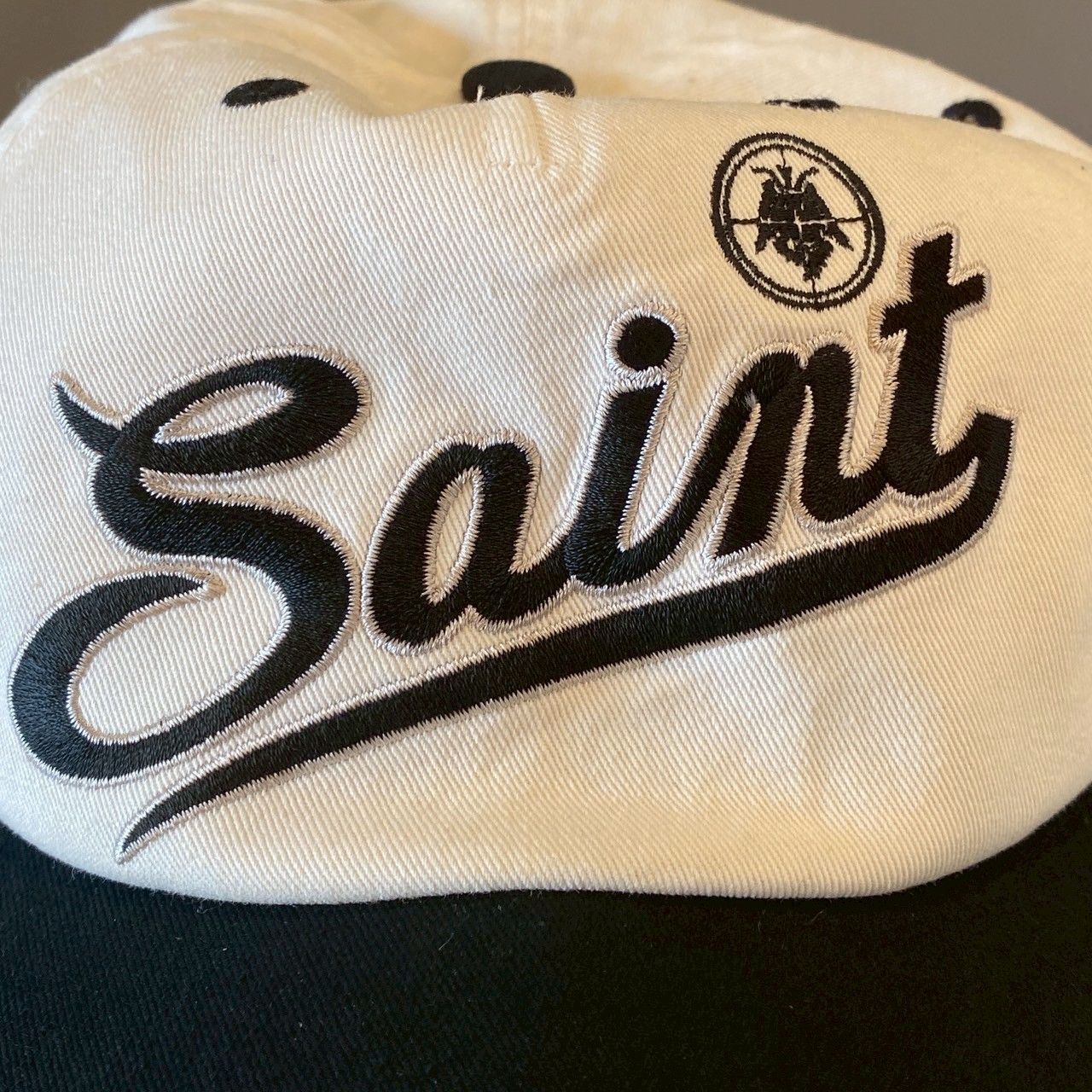 SAINT MICHAEL』セントマイケル (OS) 刺繍ロゴコットンキャップ