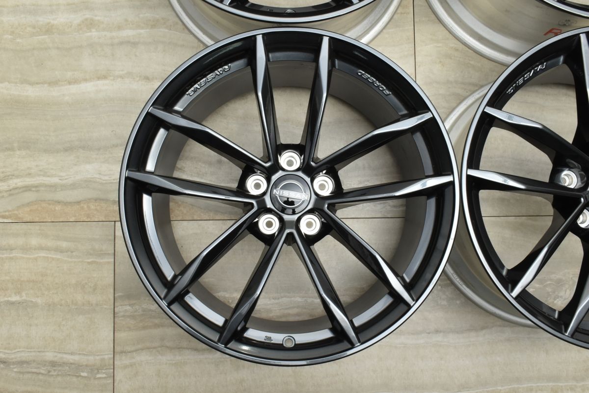 フェアレディZ34純正レイズ鍛造ホイール ☆日産 フェアレディZ Z34 純正 RAYS レイズ 鍛造 軽量 19インチ 9J+47 10J