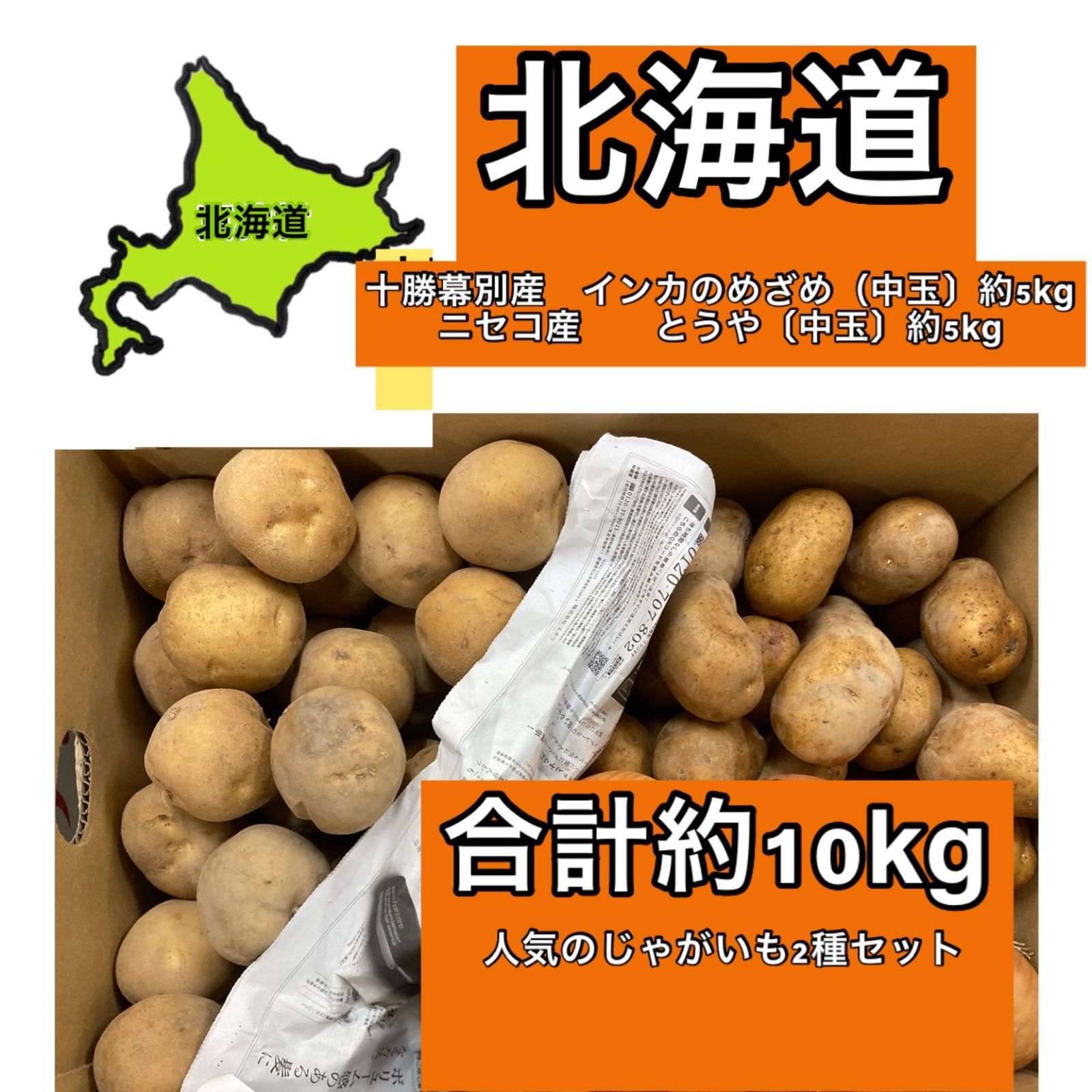 産地直送！熟成させたキタカムイ<5キロ> - 野菜