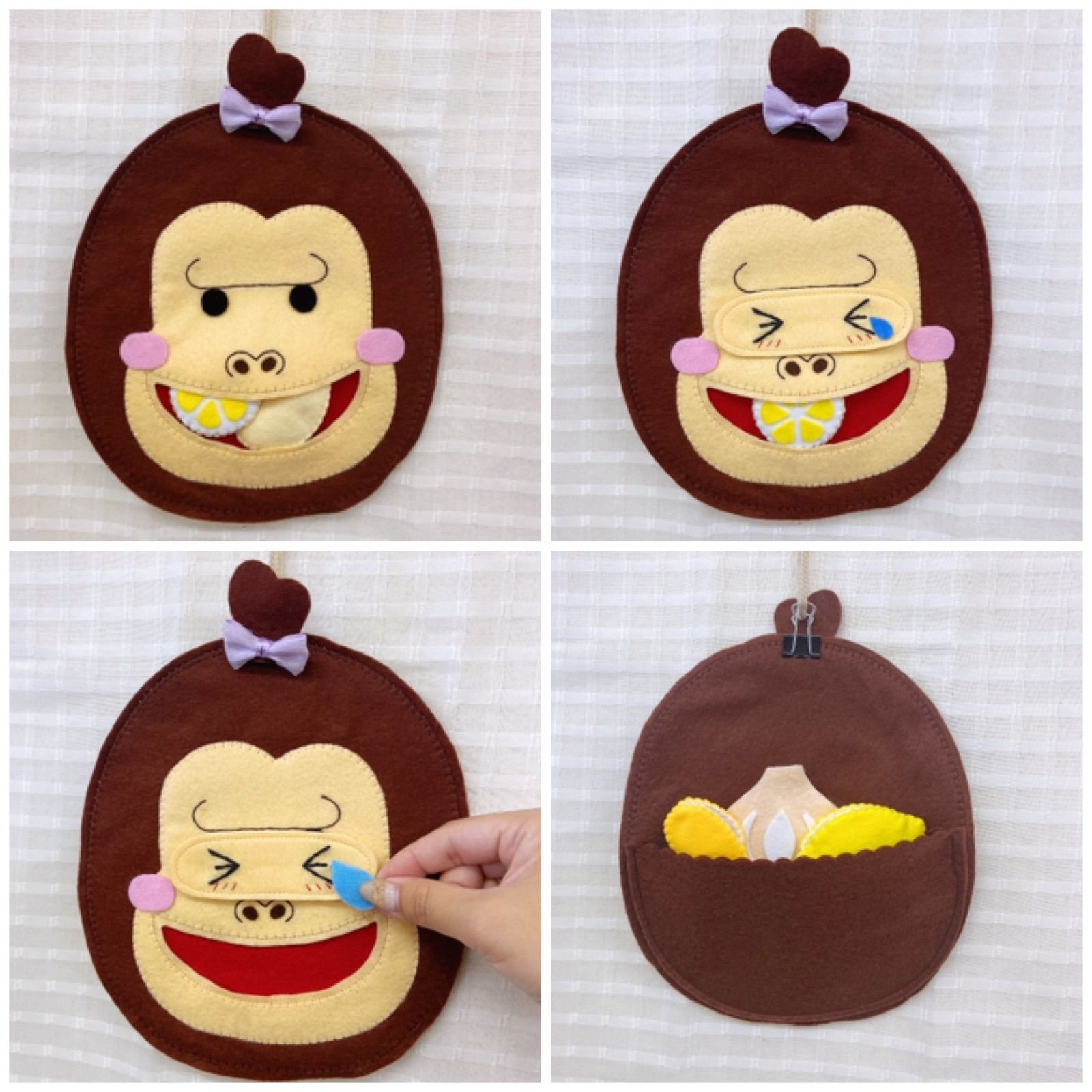 くいしんぼうのゴリラ Xmasバージョン 2way 首掛けシアター 保育シアター くいしんぼうのゴリラ 基本セット 首掛けシアター 保育教材 保育シアター