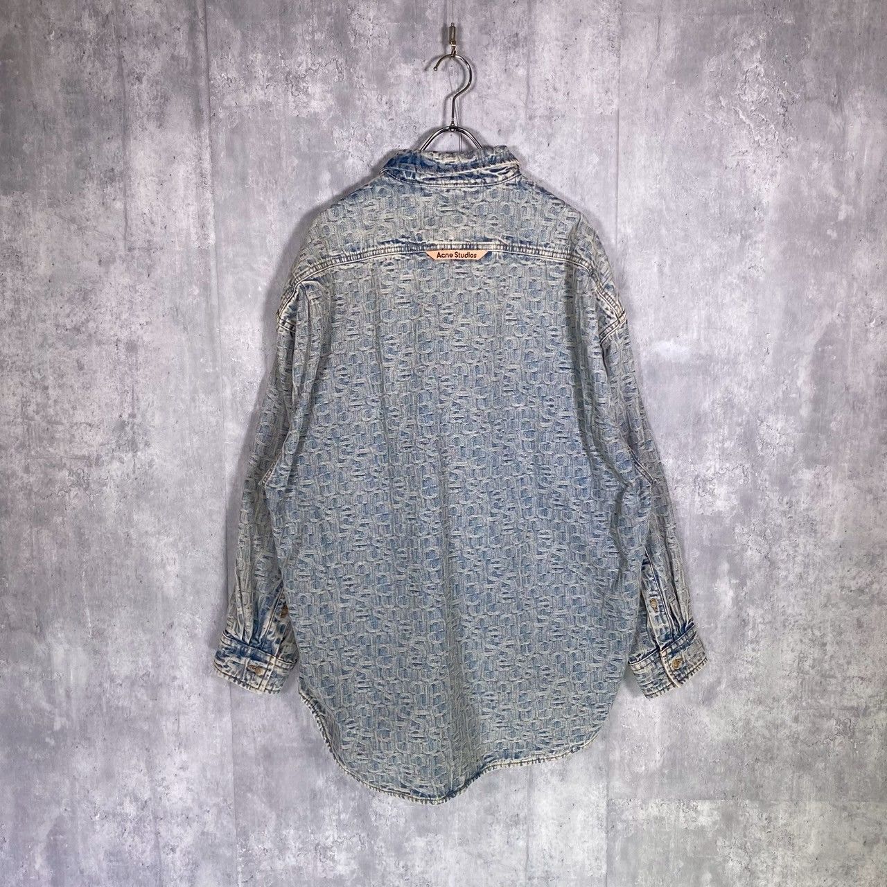 Acne Studios』アクネステュディオス (44) モノグラムデニムシャツ