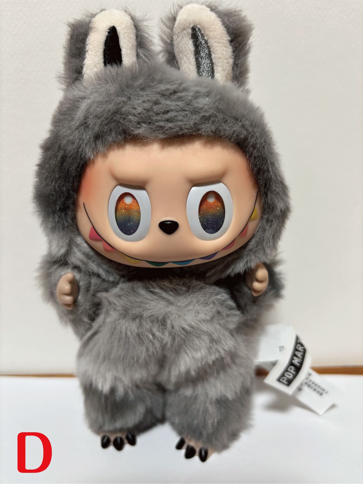 tattooラブブ シークレット POP MART ポップマート ラブブ Labubu シークレットグレー