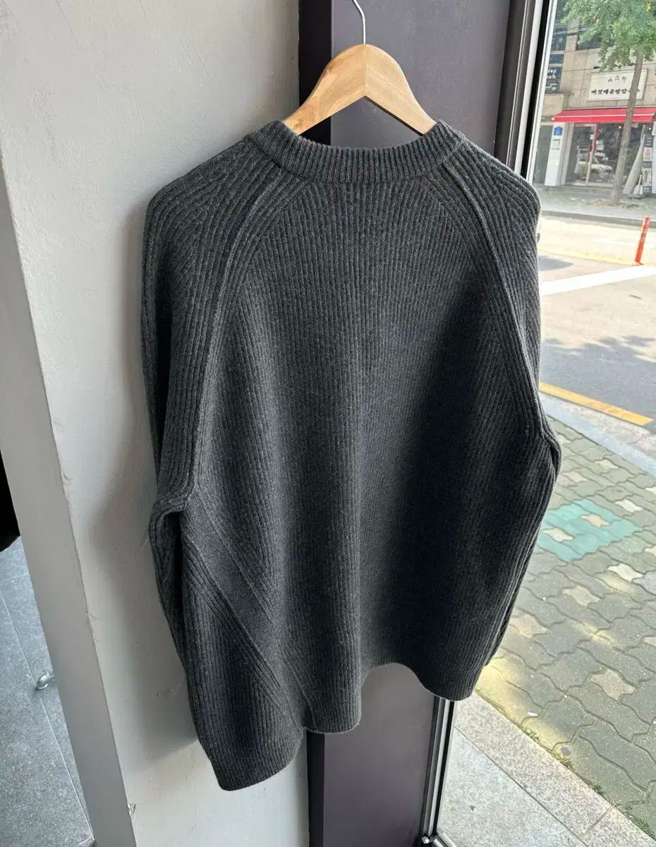 kolor ケーブル編み ブラックニットセーター サイズ5 Vネック