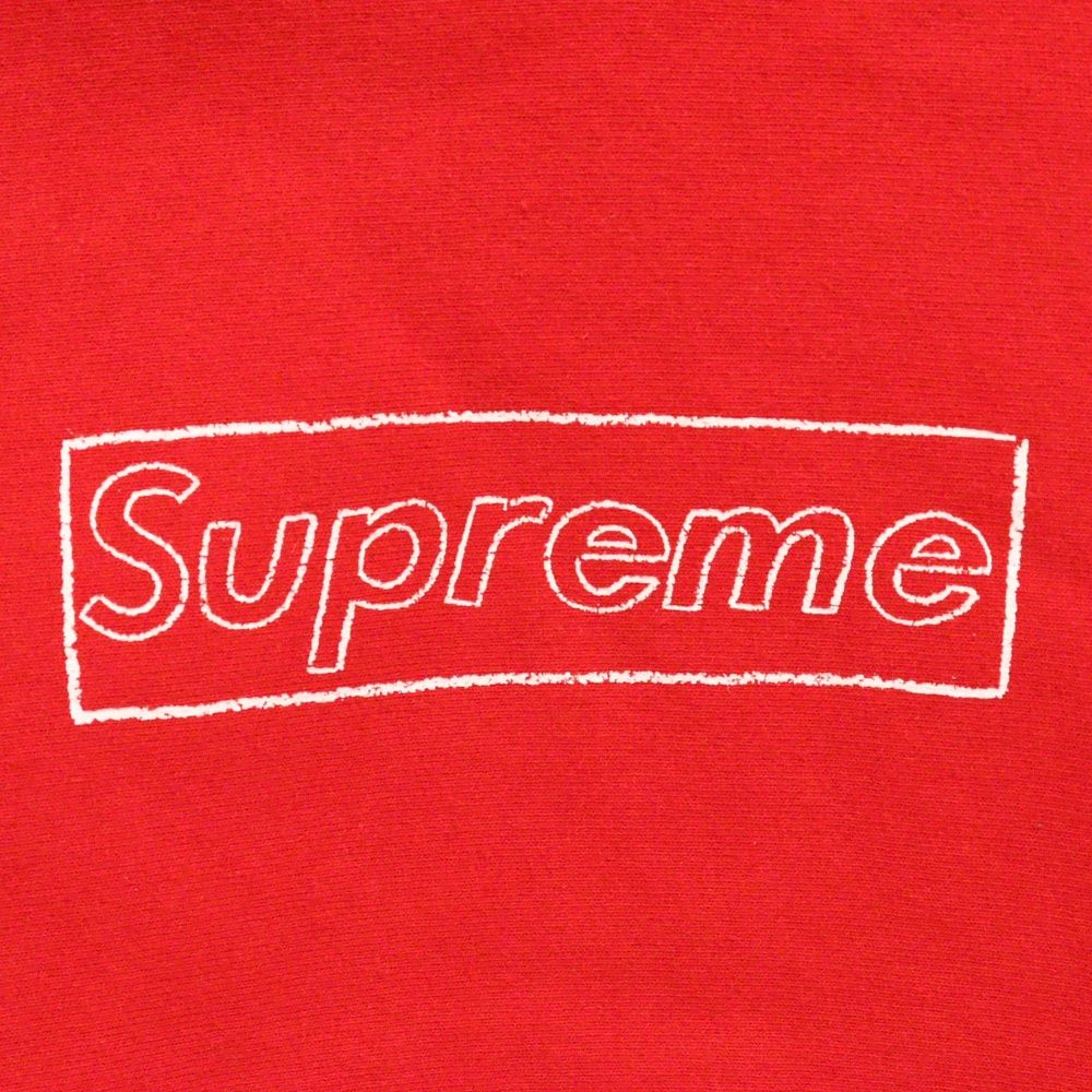 SUPREME (シュプリーム) 21SS KAWS Chalk Logo Hooded Sweatshirt  