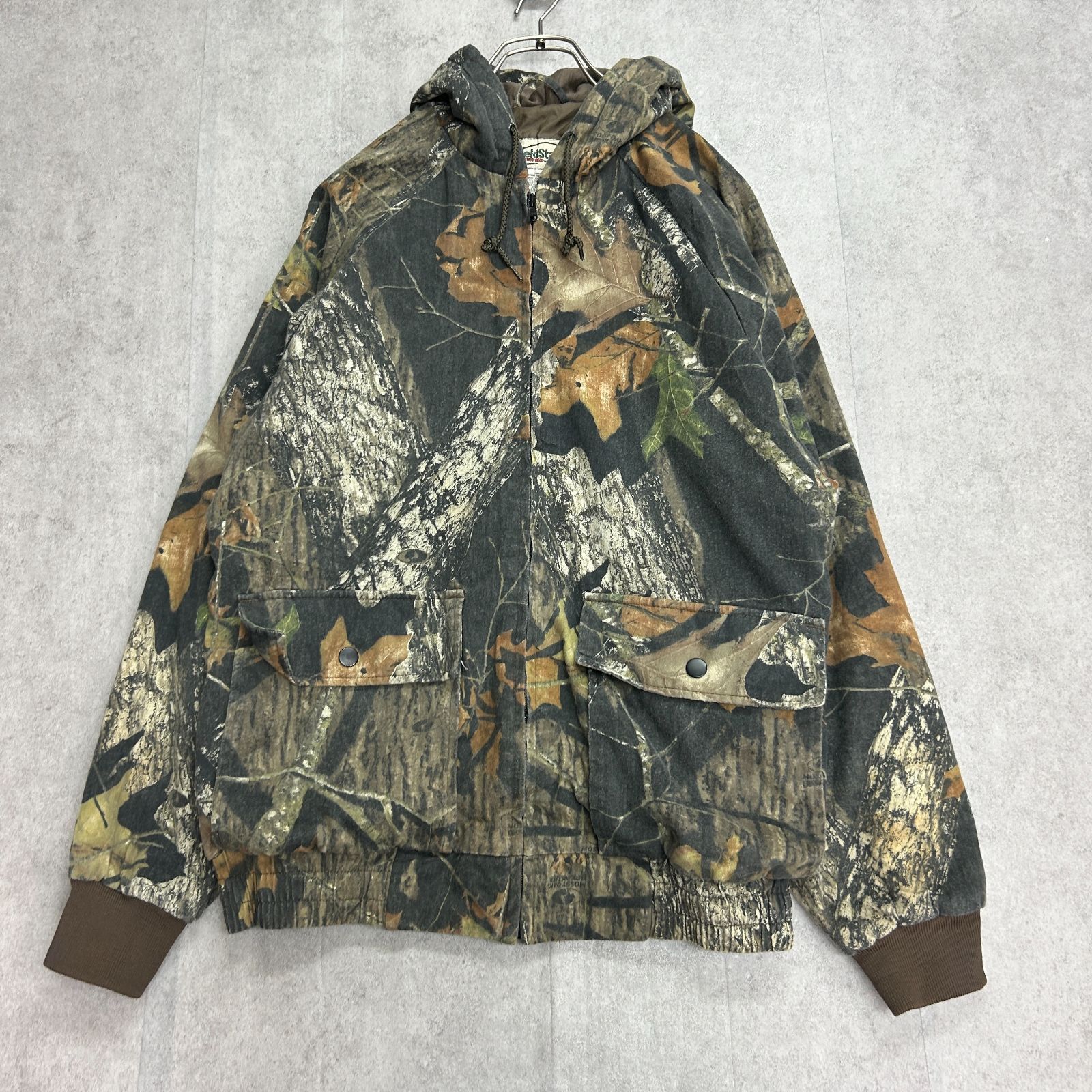 MOSSY OAK リアルツリーカモ柄 中綿パーカー ワークジャケット 