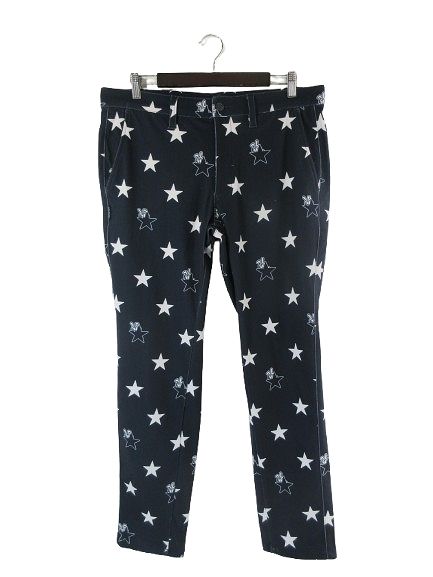 ジャックバニー Jack Bunny!! パンツ ロング 星 スター ドラえもん サイズ6 ネイビー QQQ