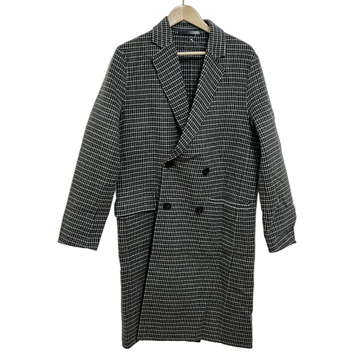 theory(セオリー) Pコート サイズS レディース - 黒×ベージュ×ブラウン  