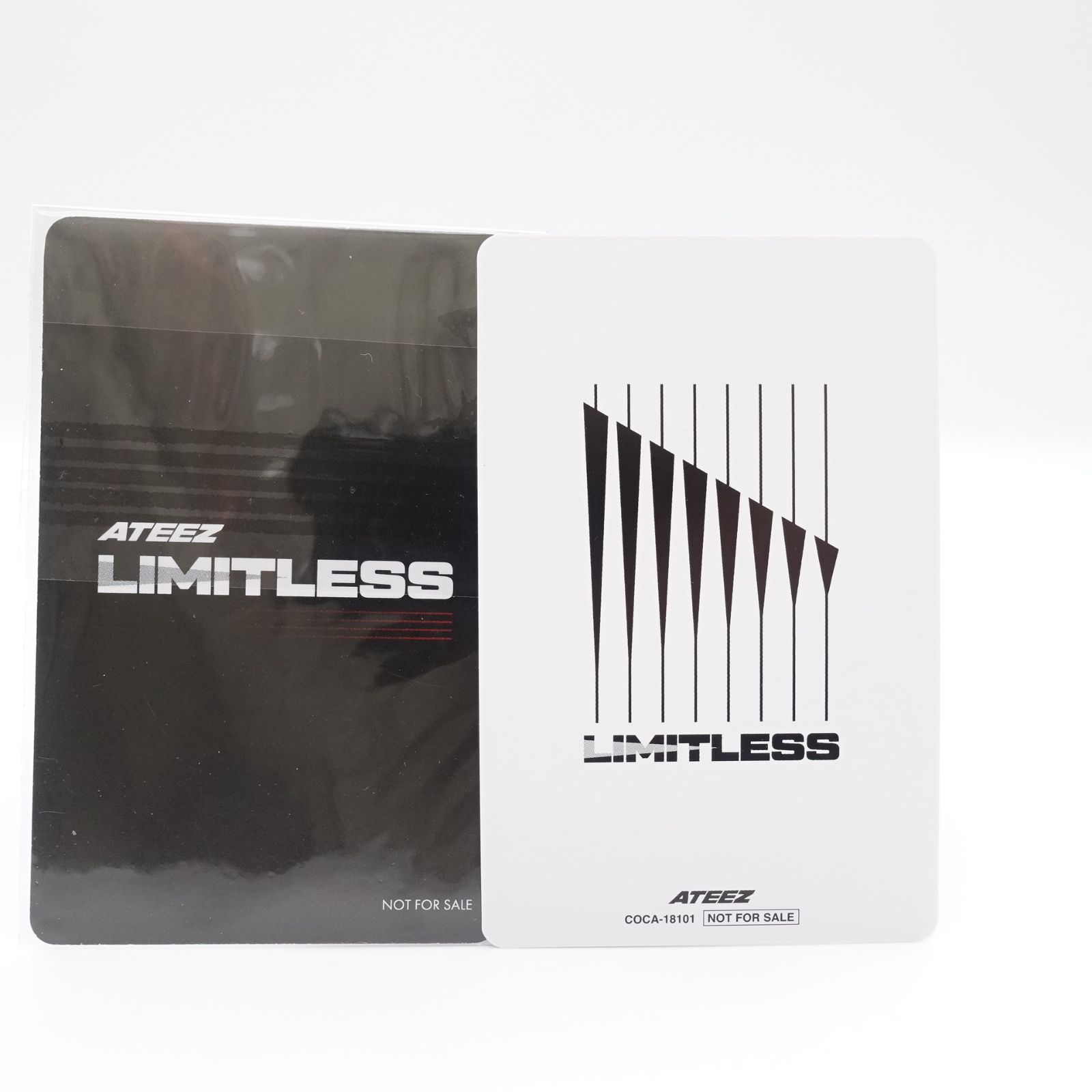 ATEEZ サン LIMITLESS JAPAN 2nd SINGLE ATINY盤 カード トレカ フォト セット ホログラム HMV 特典 SAN  エイティーズ アチズ