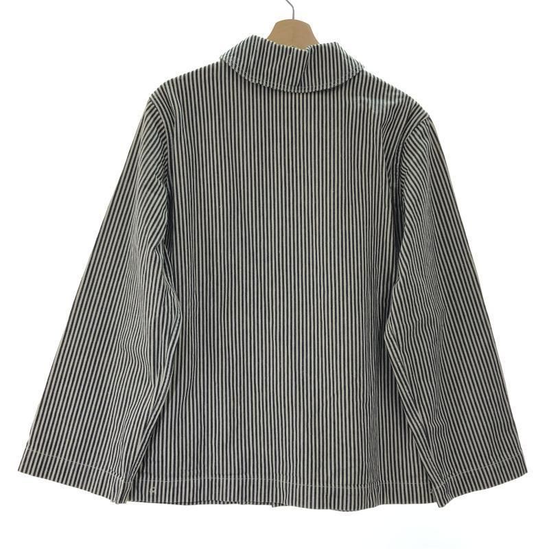 WAREHOUSE U.S.NAVY SHAWL COLLAR COVERALL ストライプ 38 ウェアハウス 10